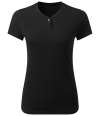 PR319 Premier Ladies Cotton Rich Comis T-Shirt Black colour image